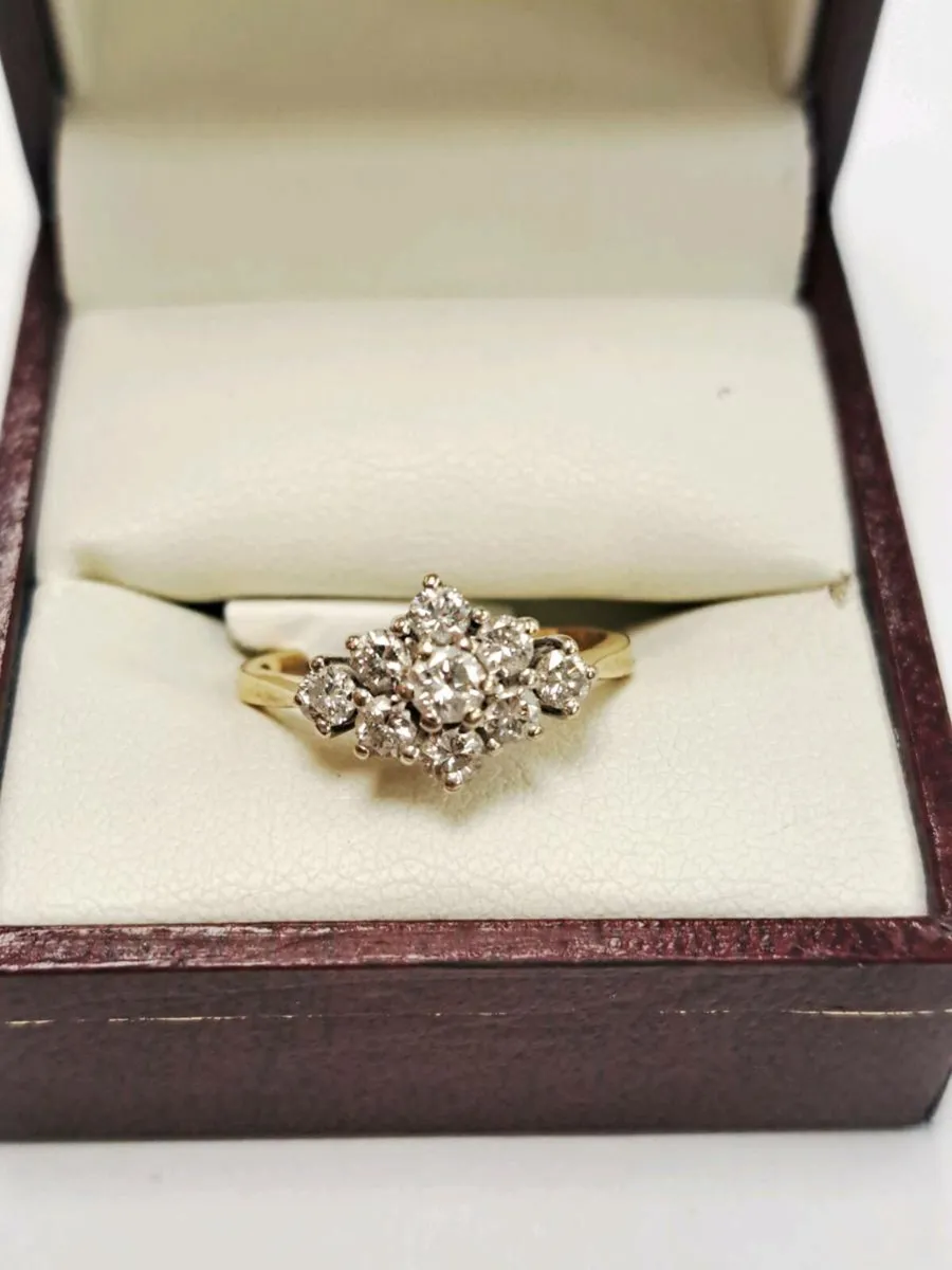 18K Gold Diamond Ring 18CT - Image 1