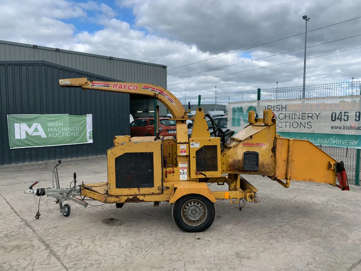 RAYCO 8" DIESEL WOOD CHIPPER FOR AUCTION - NAAS - Image 2