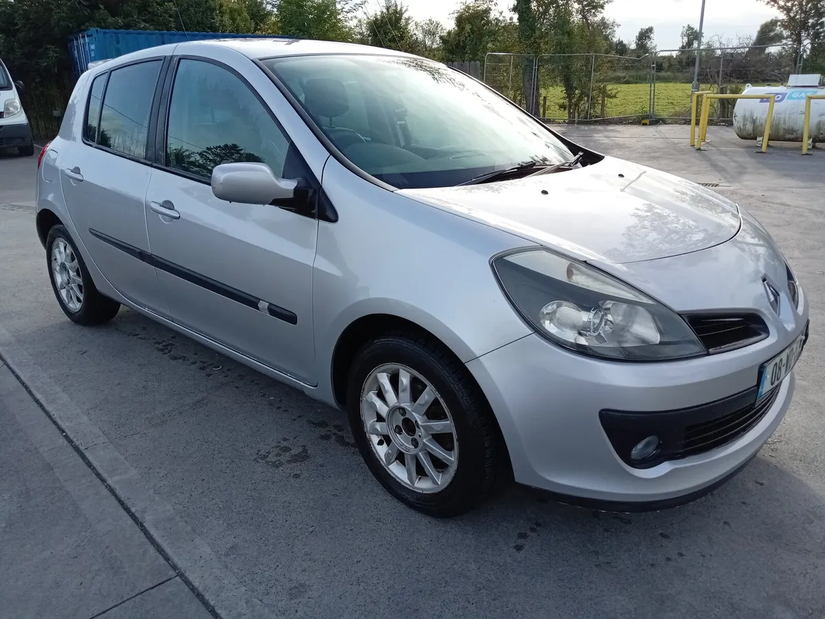 08 RENAULT CLIO 5DR 1.1 NEW NCT 01/26!! - Image 1