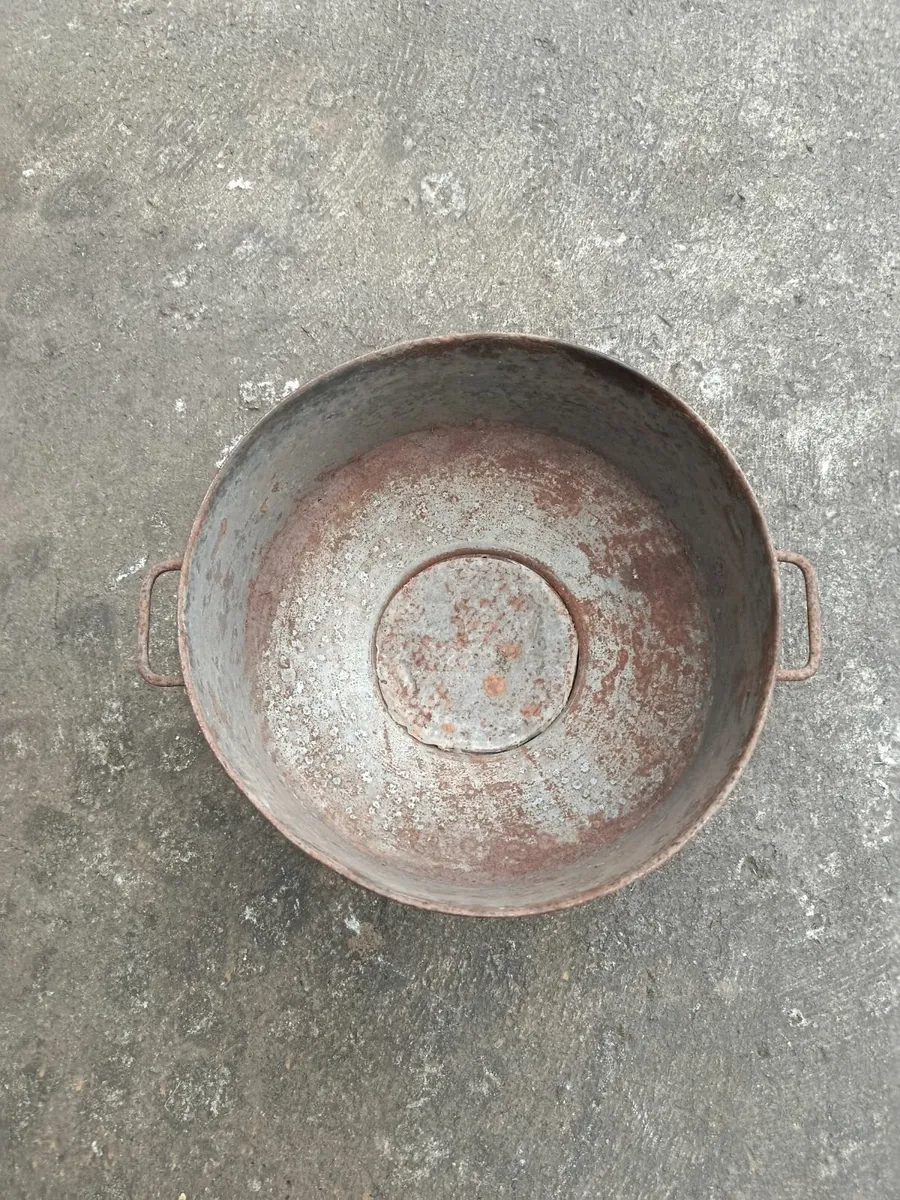 vintage milk strainer - Image 1