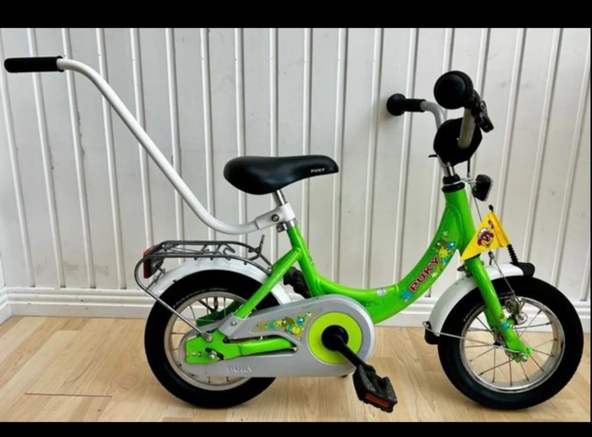Puky Steel 12-Inch Kids Bike - Image 1