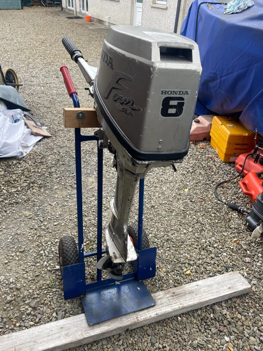 8hp 4 stroke Outboard engine - Image 4