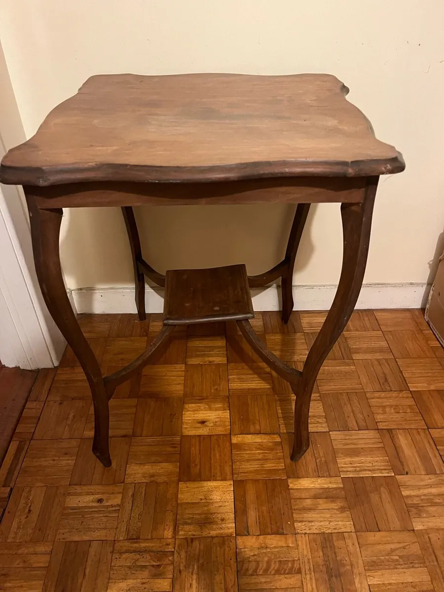 Edwardian occasional side table - Image 1