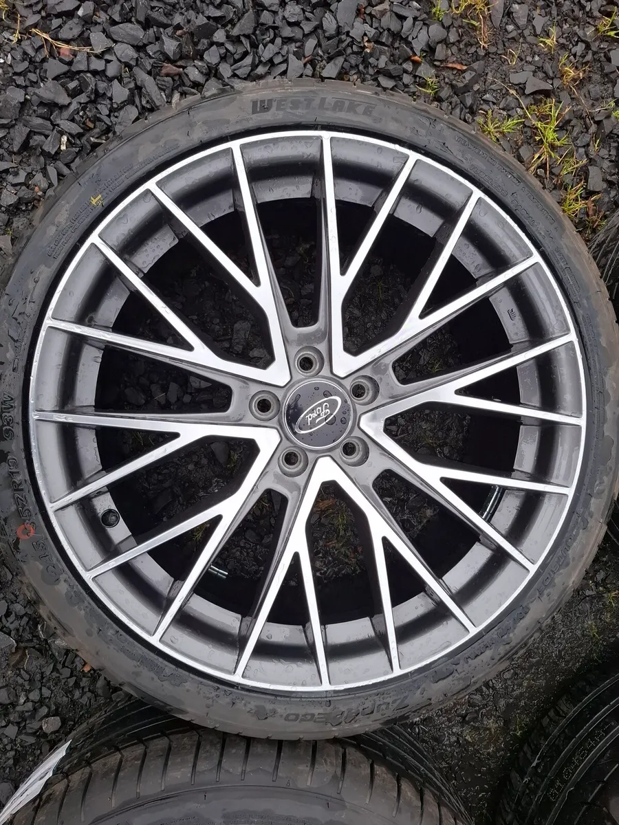 19" Ford Alloys with tyres - Image 2