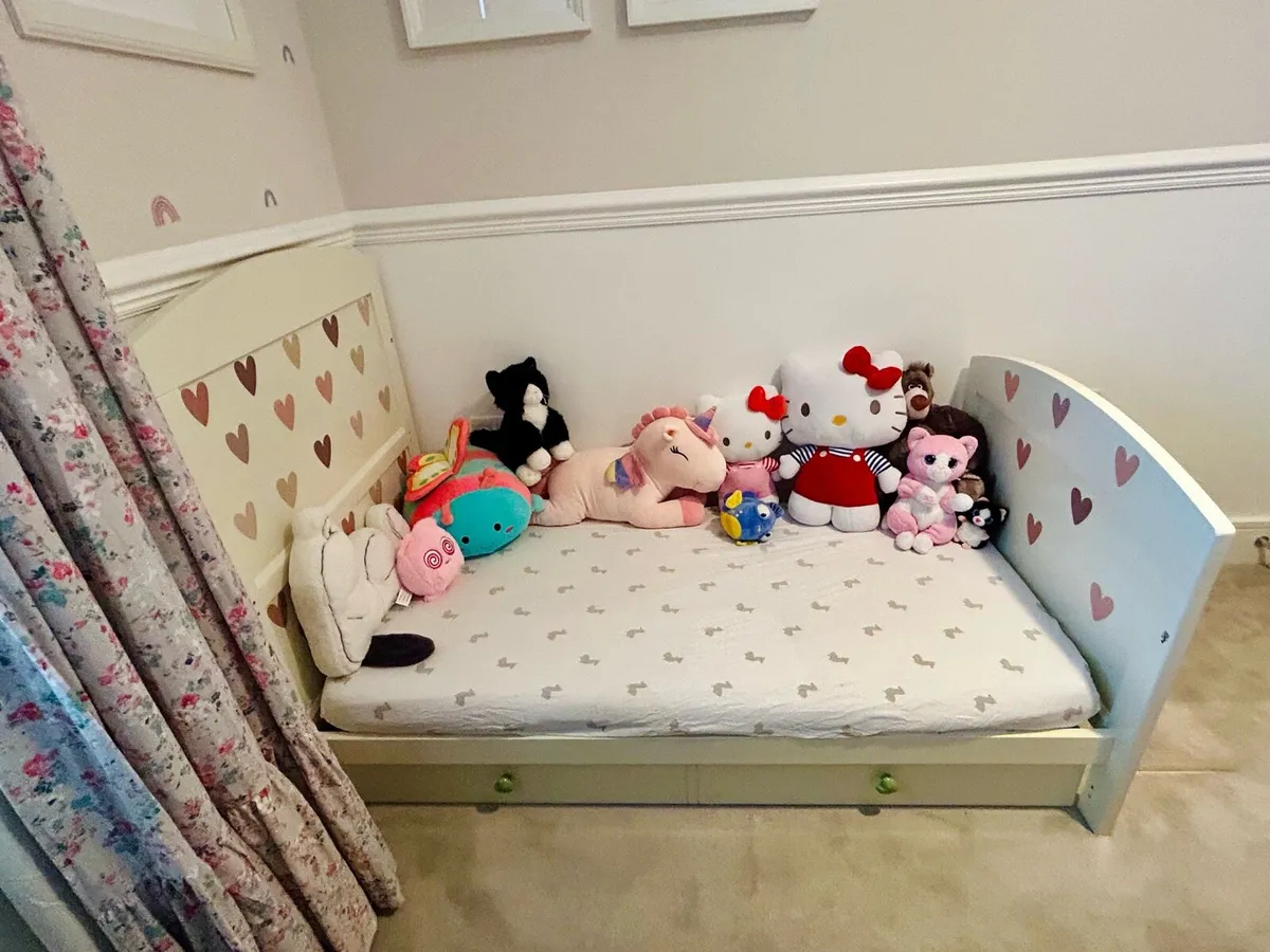 M&S Hastings Cot bed with mattress and baby cam - Image 4