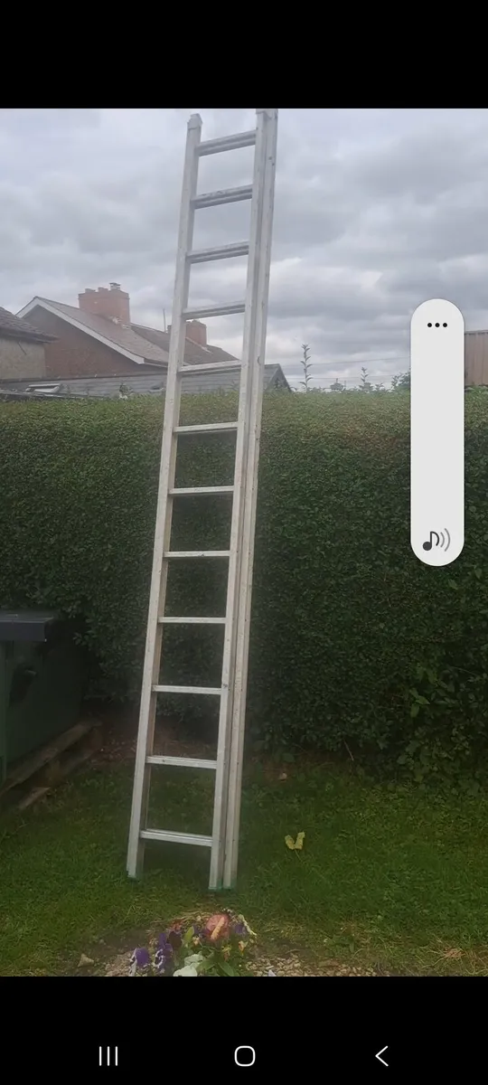 Aluminium ladder Extendable - Image 1