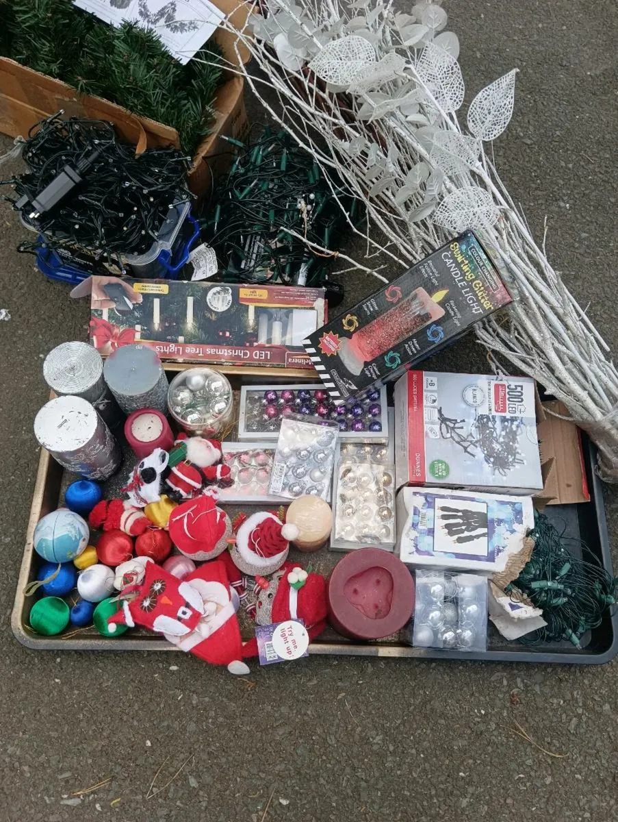 Selection Christmas decorations,lots 50 bargain - Image 1
