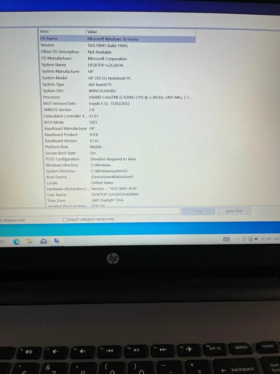 Laptop HP 250 G5 Notebook PC Intel Core i5 - Image 2