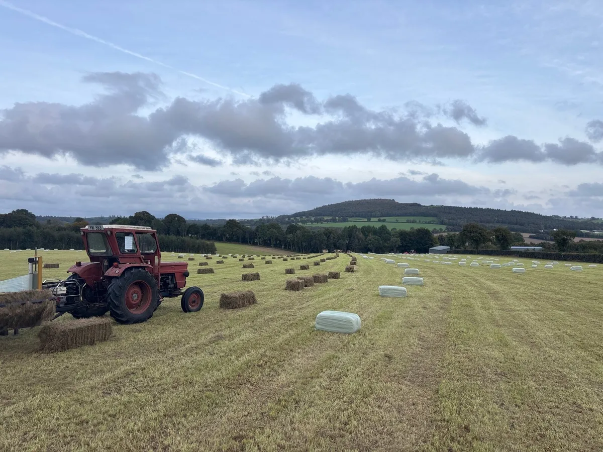 €9 a bale off the feild till Monday only