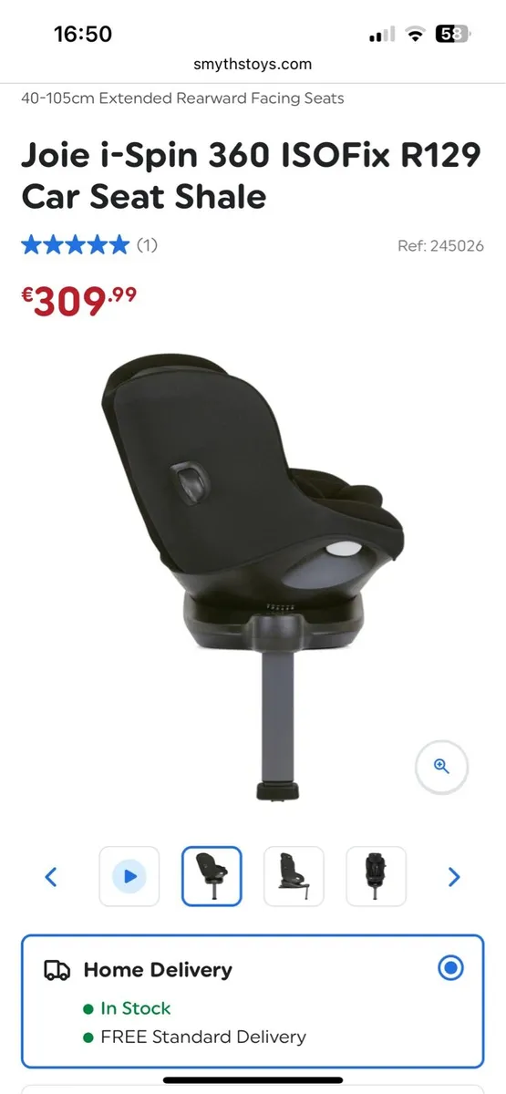Joie 360 car seat - Image 3