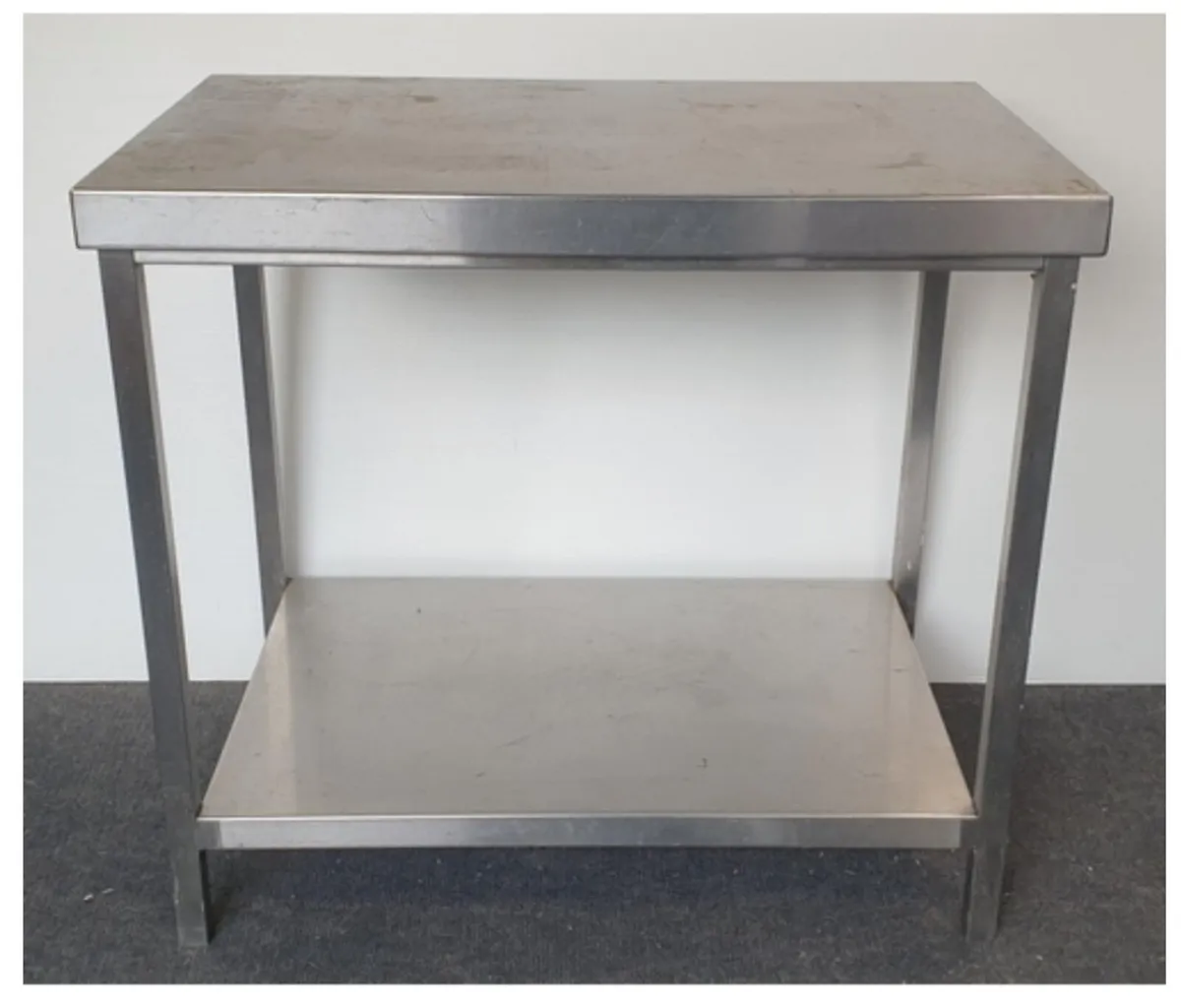 Kitchen work table stainless steel