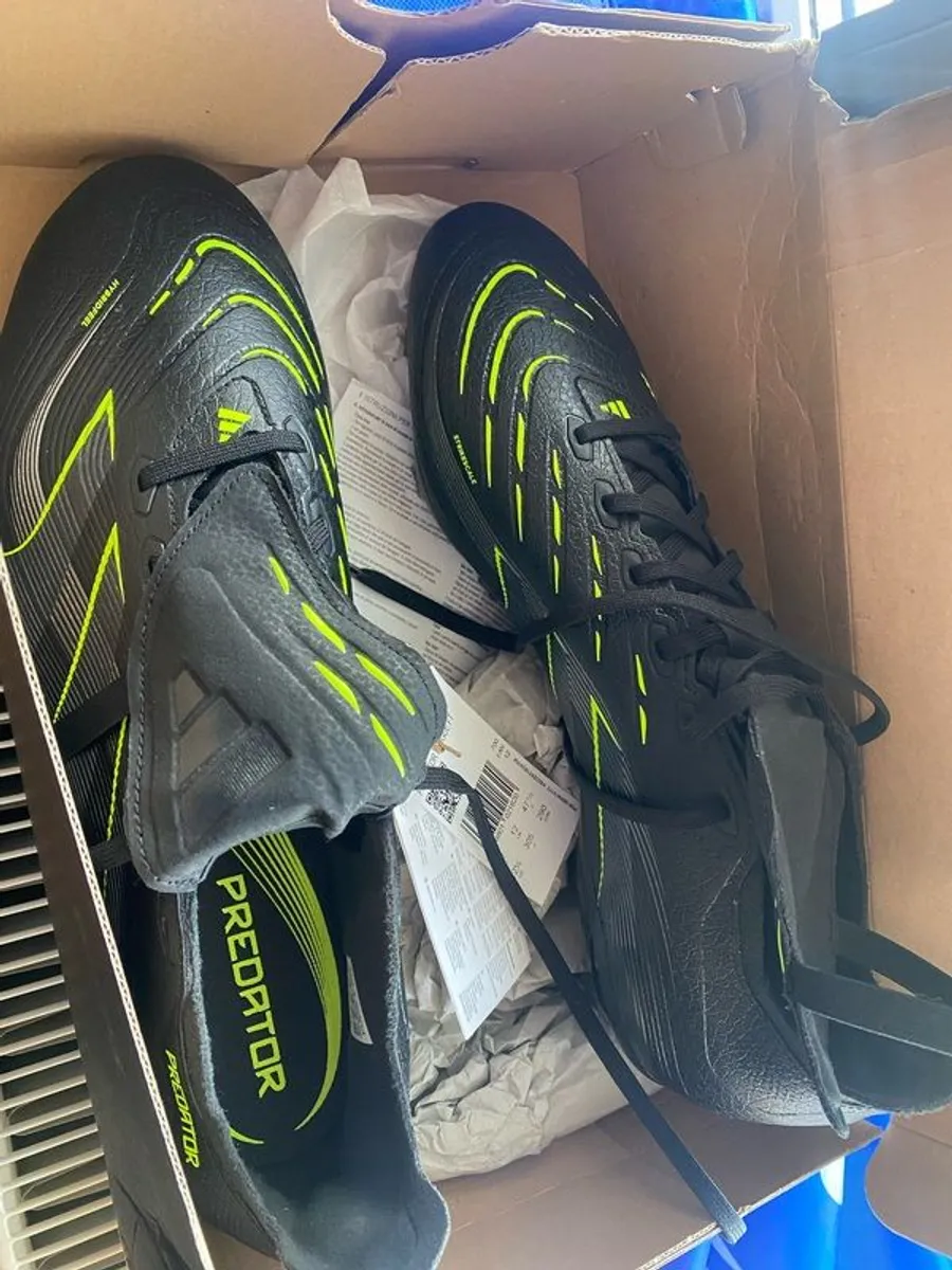 Adidas Predator Football Boots Size 12. New, tags on - Image 1