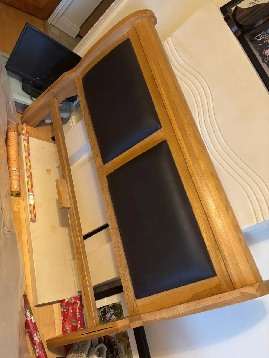 Bed frame and mattress - Image 1