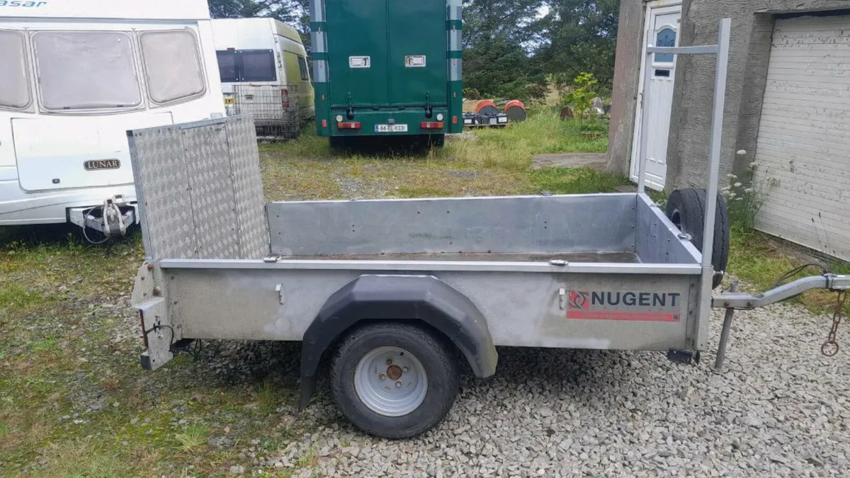 Nugent single axel trailer - Image 2