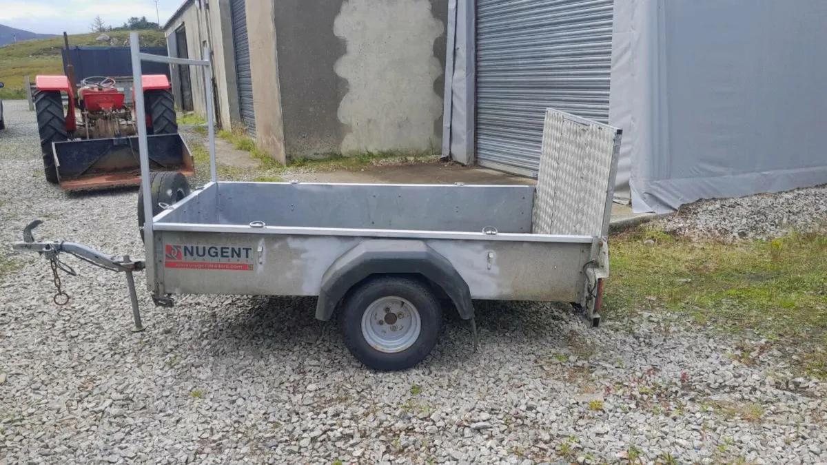 Nugent single axel trailer - Image 3