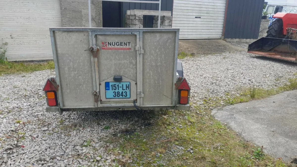Nugent single axel trailer - Image 4