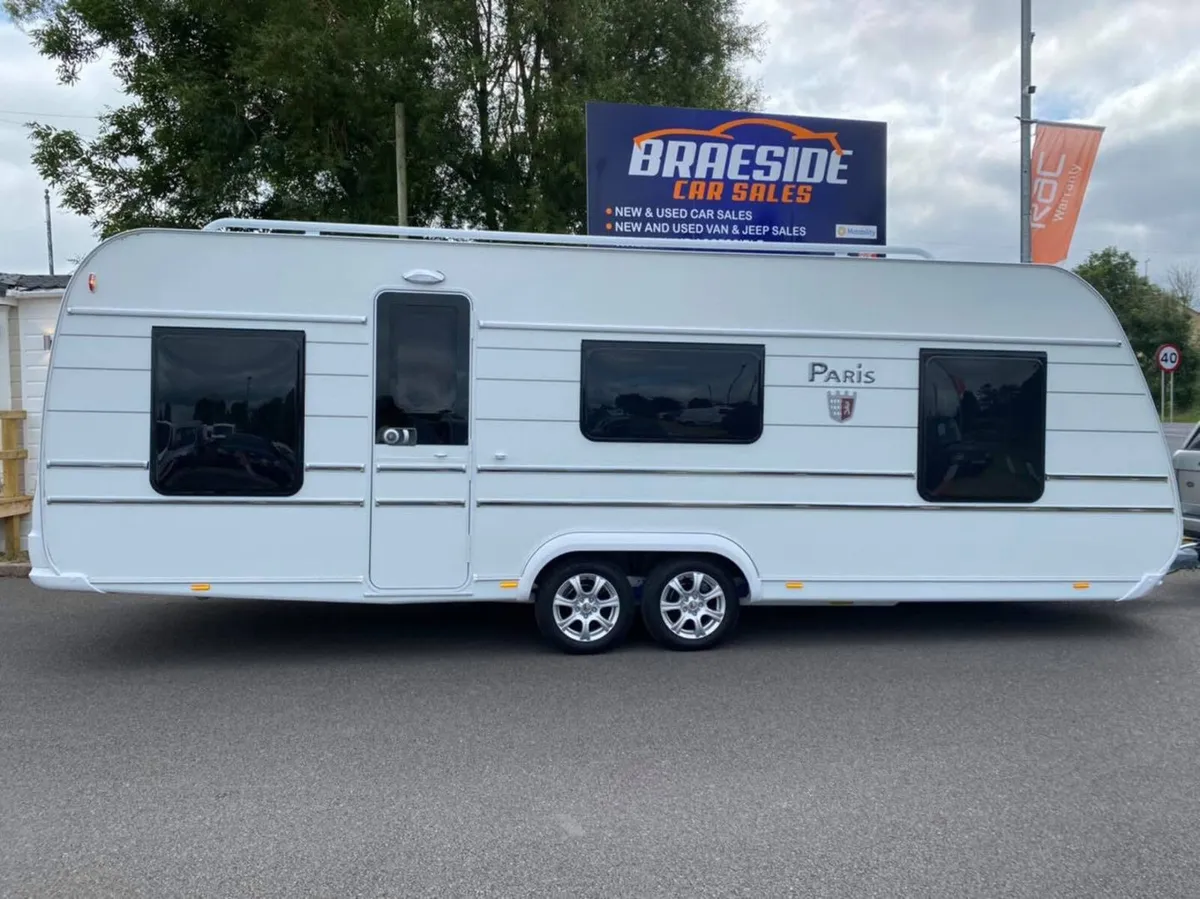 2021 TABBERT PARIS 640 5/6 BERTH LUXURY CARAVAN!! - Image 2