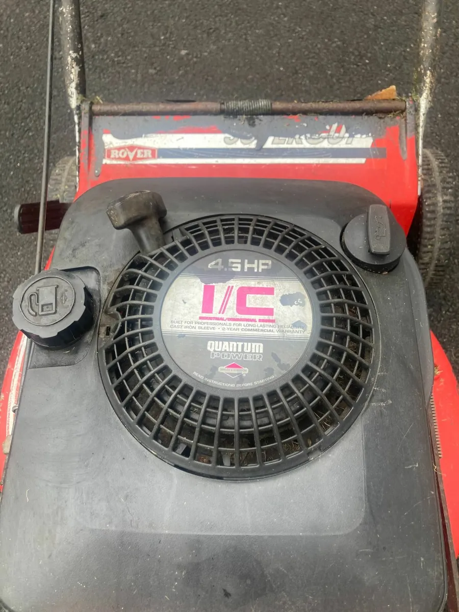 Rover Lawn mower 4.5HP with grass box - Image 2