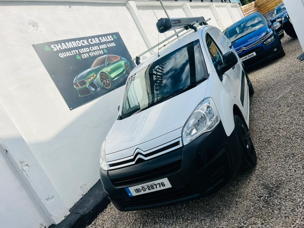 2018 Citroen Berlingo 1.6 Hdi *3 seater*low kms* - Image 1