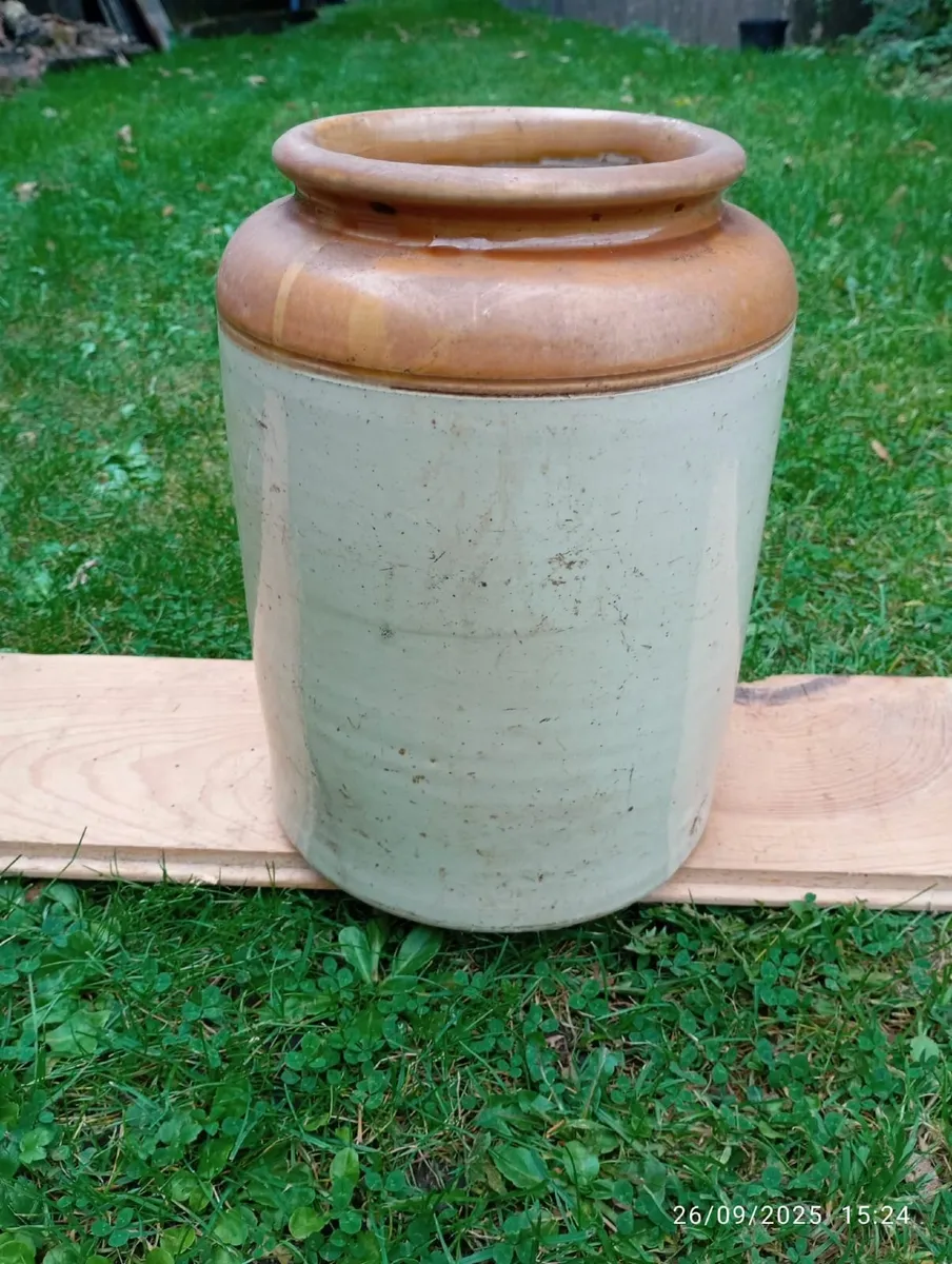 Jars, Vase, Pot, Vintage, Victorian, Stoneware - Image 2