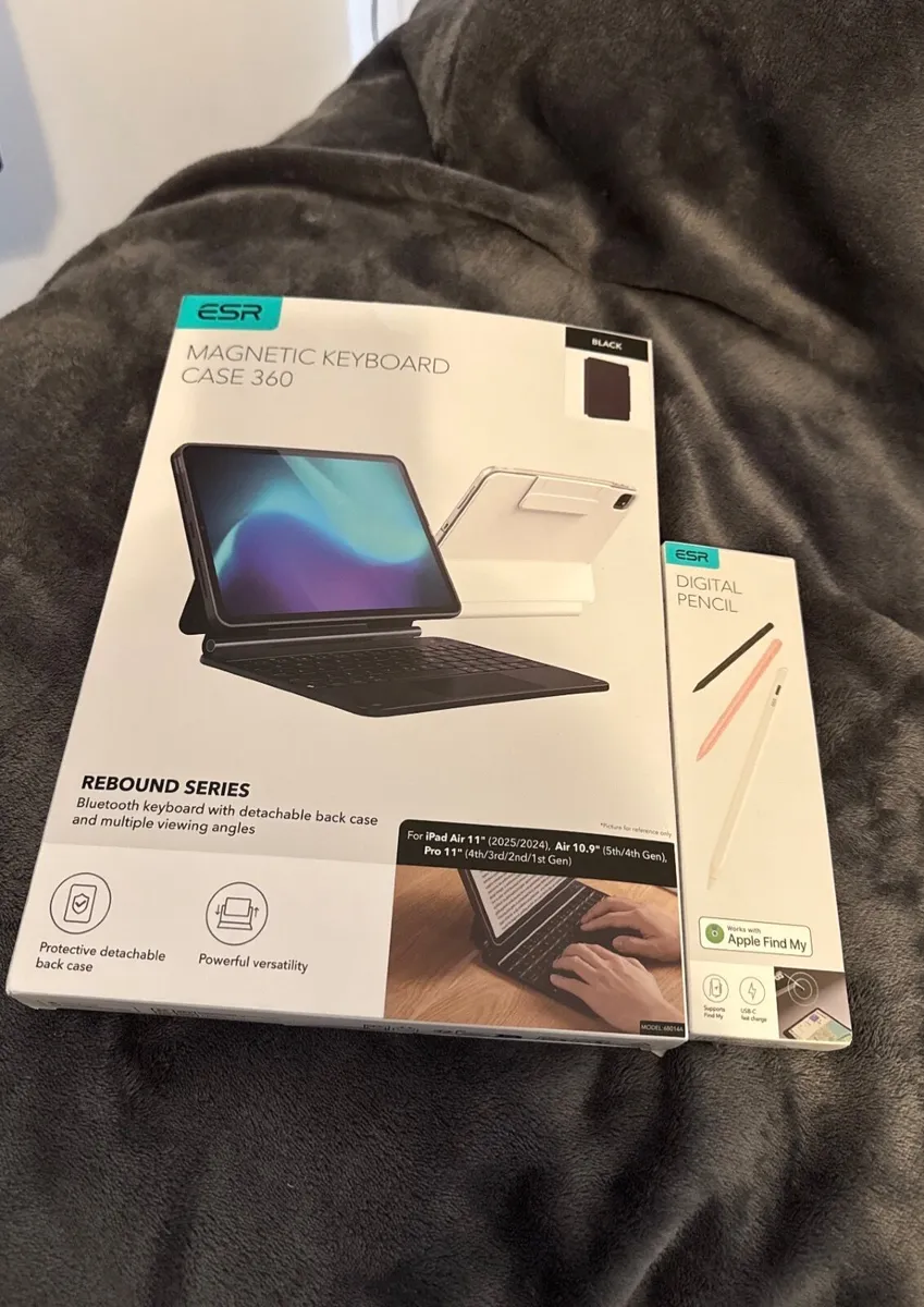 ESR iPad 11" Keyboard 360 with Pencil - Image 1