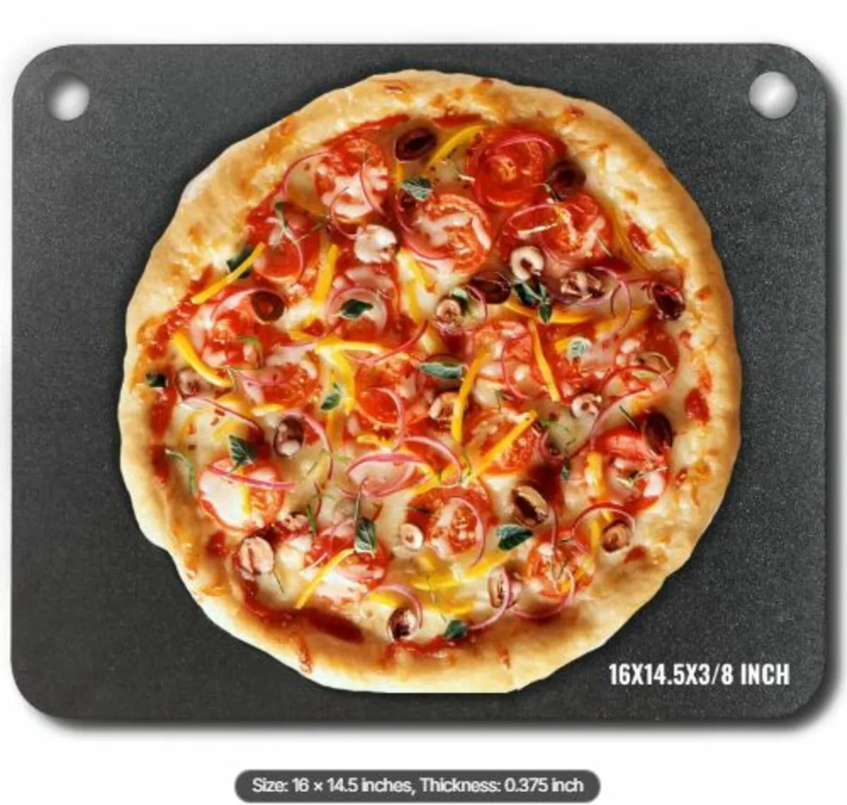Pizza Steel, 40.6 x 36.8 x 1 cm Pizza Steel Plate - Image 1