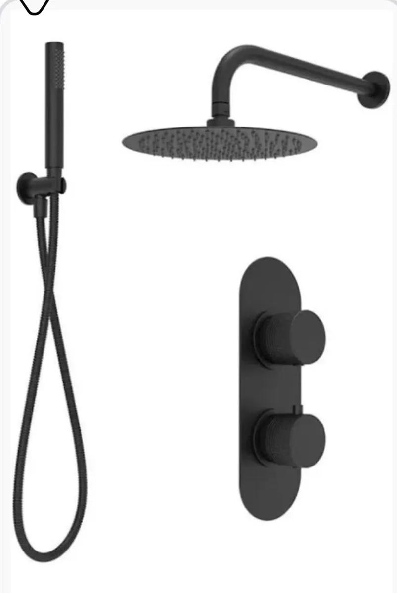 Sonas dual black shower valves - Image 1