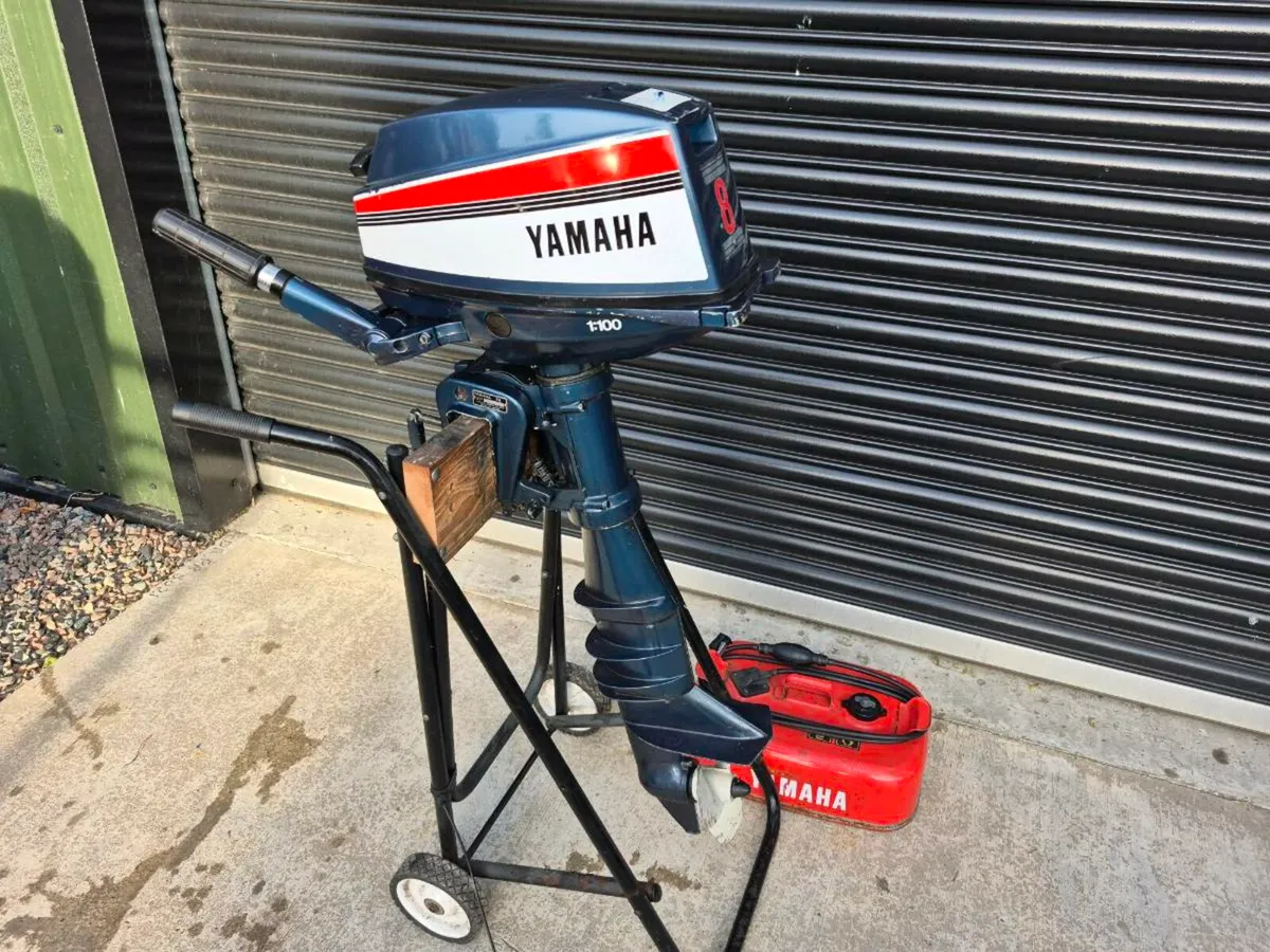 Yamaha 8hp longshaft boat outboard motor 2 stroke - Image 3