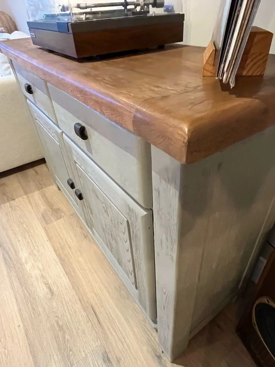 Solid Oak Sideboard - Image 4