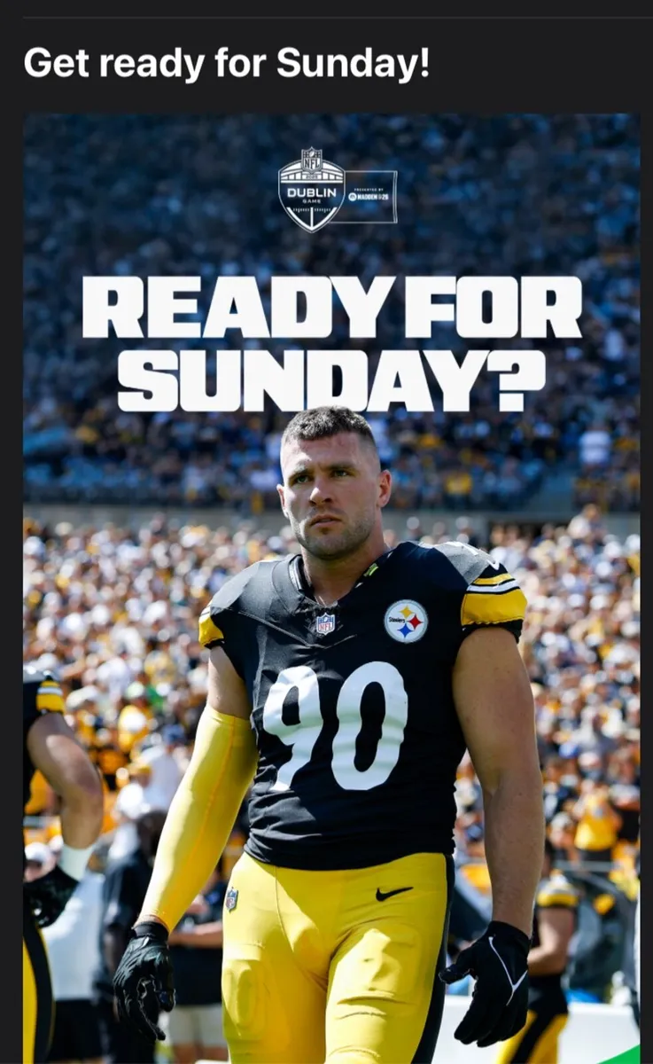 NFL Dublin Tickets - Steelers v Vikings - Image 1