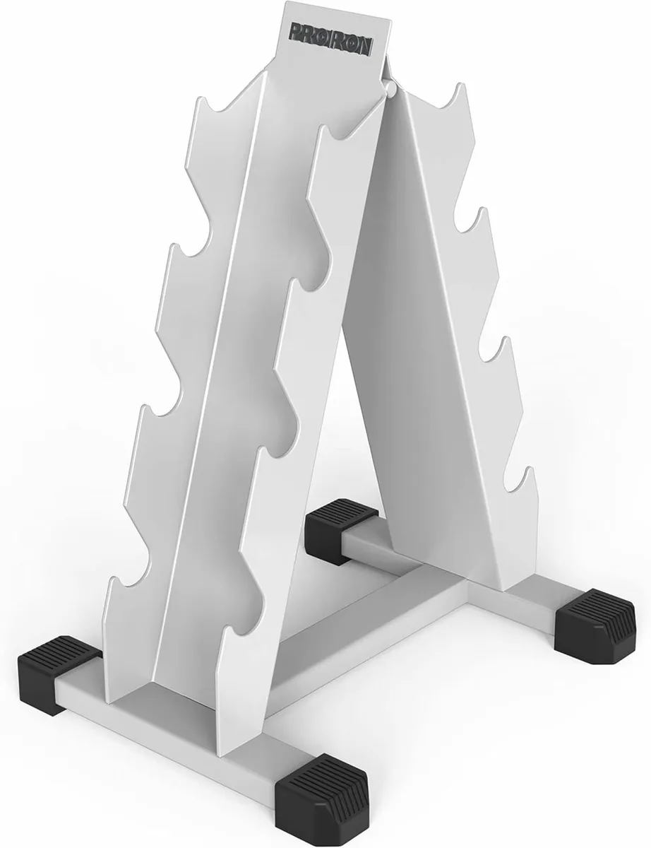 PROIRON Dumbbell Weights Steel Rack Stand Home Gym - Image 3
