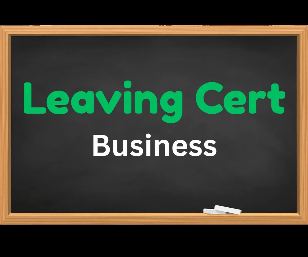 Leaving cert & Junior Cycle Business grinds