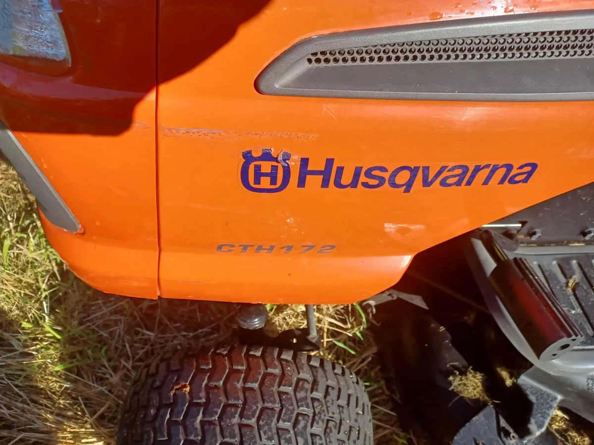 Husqvarna ride on mower Delivery available - Image 2