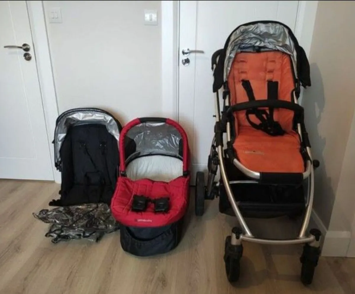 Uppababy vista baby and toddler seat + rumble seat - Image 2
