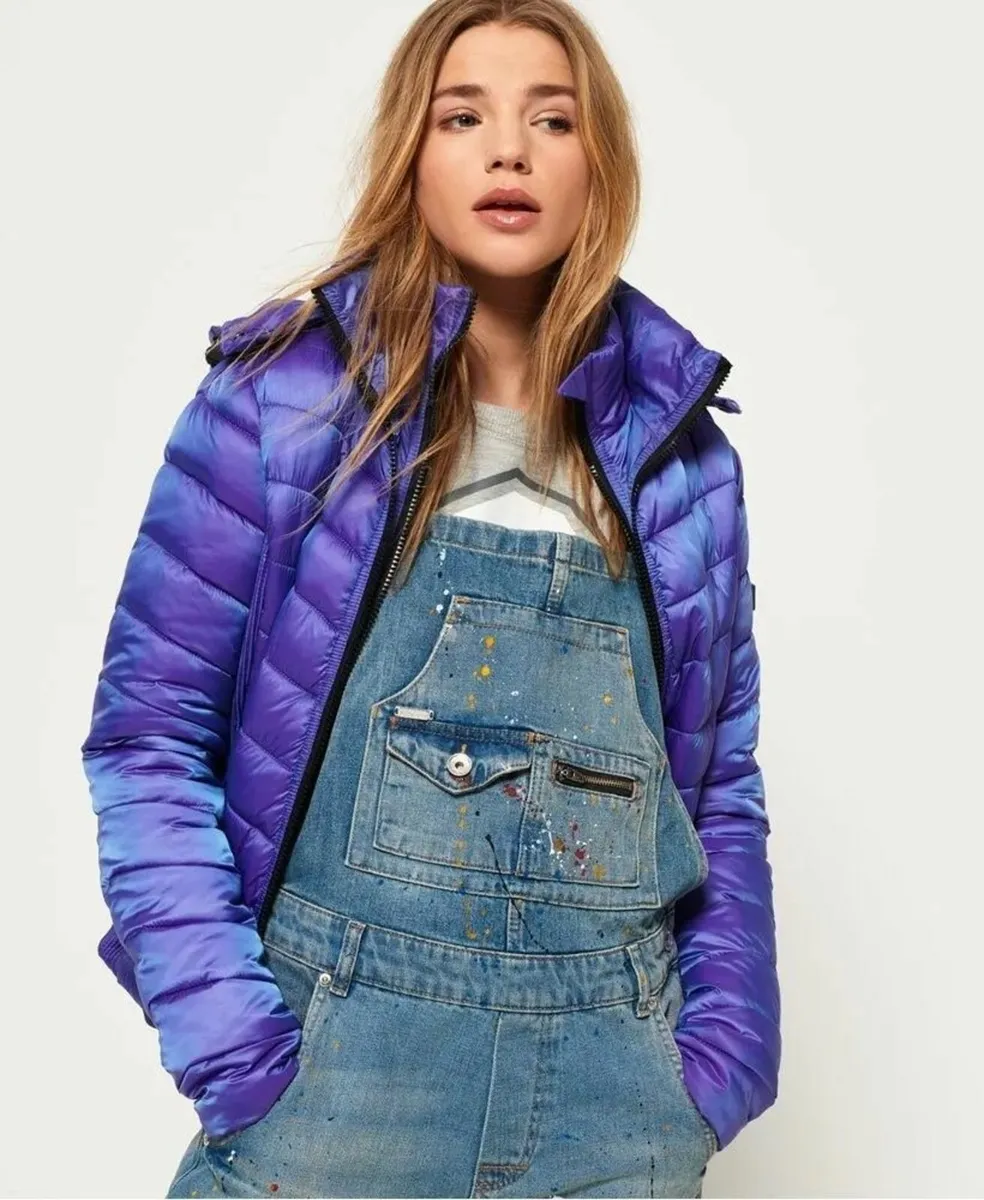 jacket coat SUPERDRY xs UK 6 - 8 winter school - Image 1