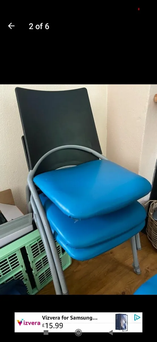 Padded steel chairs - Image 2