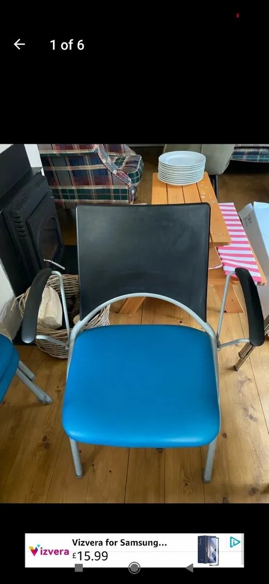 Padded steel chairs - Image 3