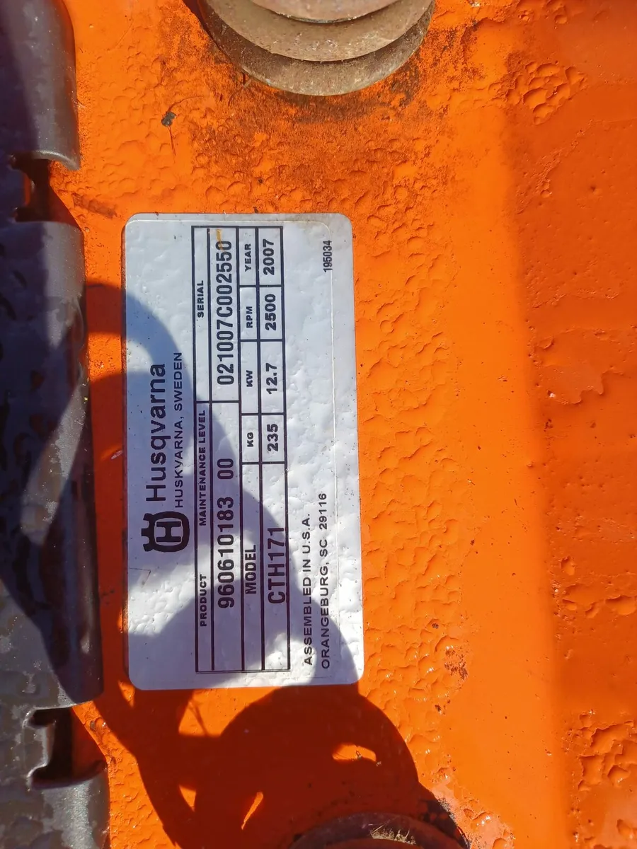 Husqvarna ride on mower Delivery available - Image 2