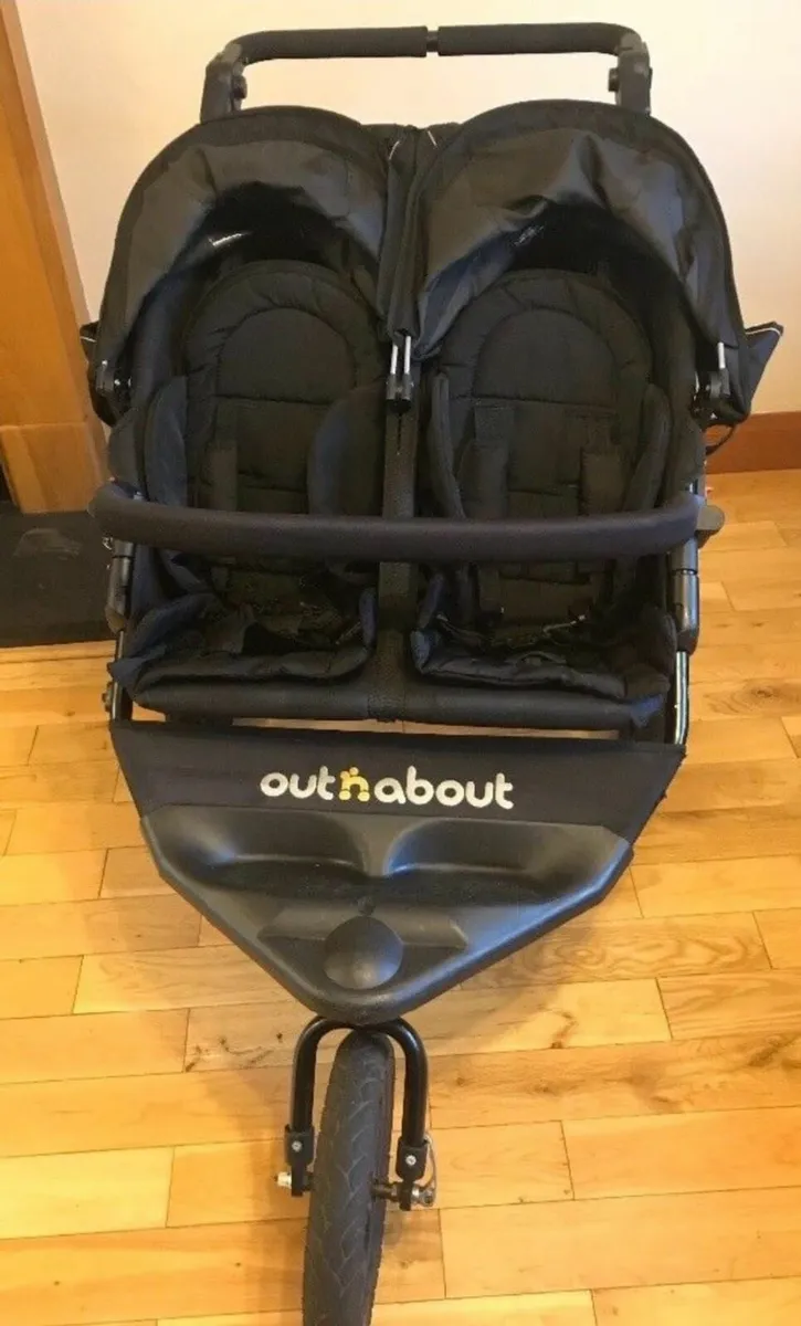 Almost New Out N About Double with Raincover - Image 1