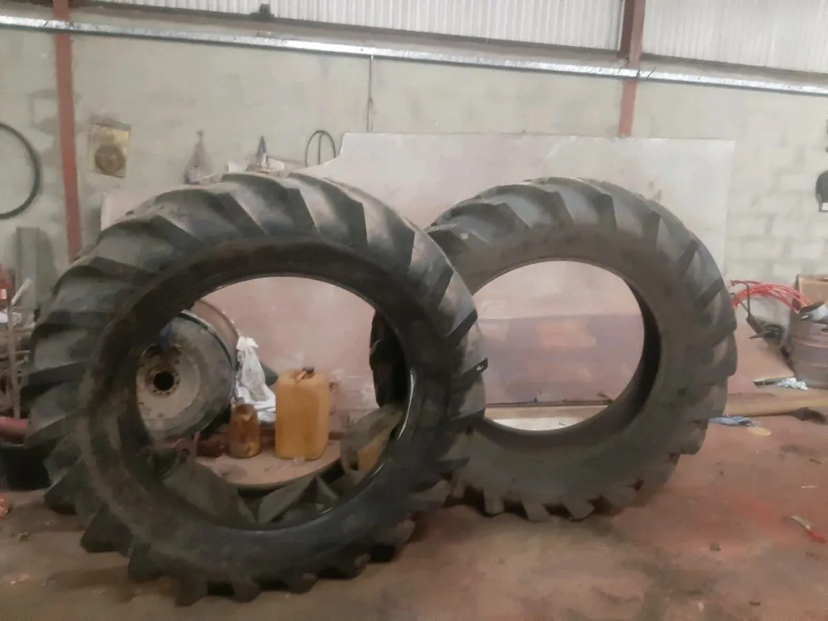 2 tractor tyres as new condition - Image 3