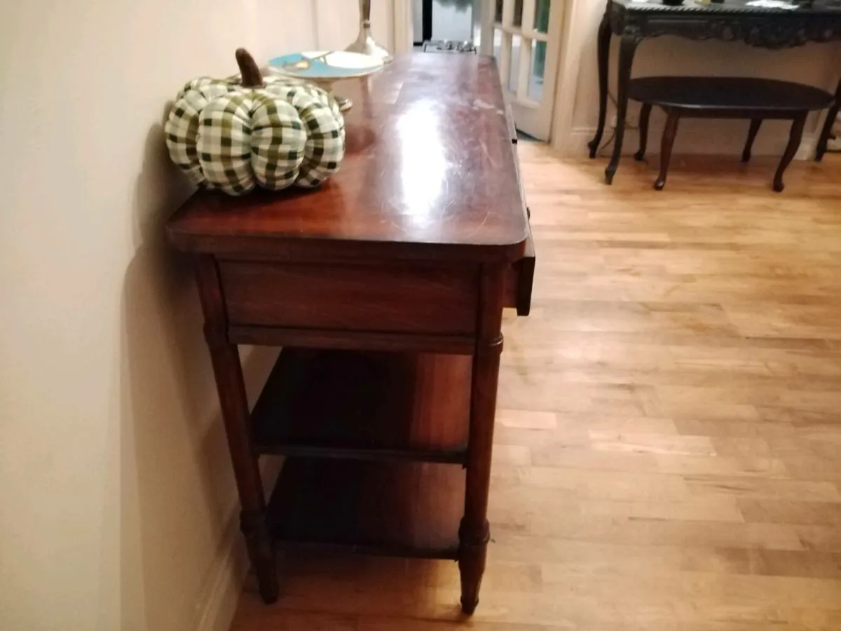 Console table with shelves - Image 3