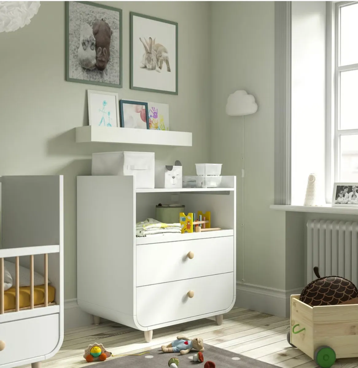 Myllra Baby Changing and storage Unit - PINK - Image 3