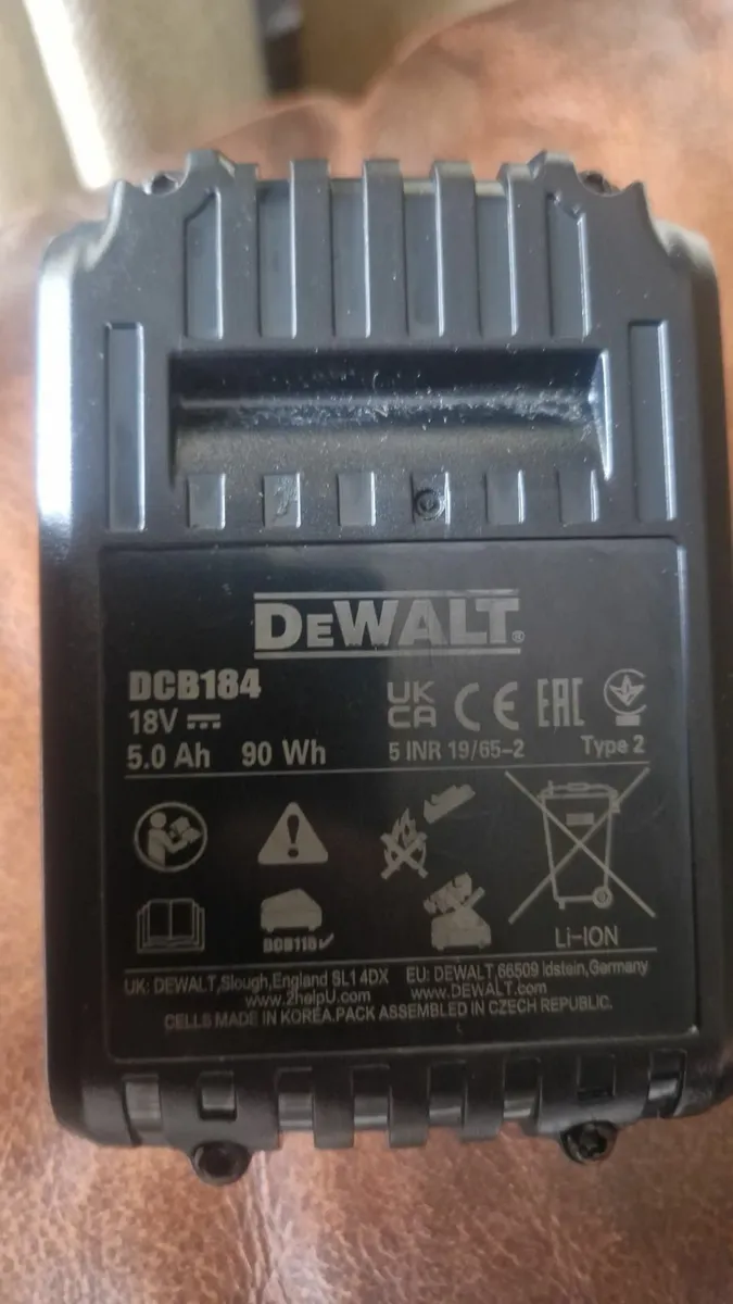 Dewalt battery's - Image 1