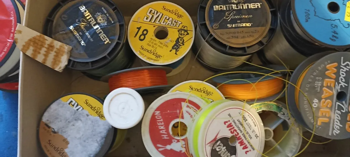Box of Fishing Line - Image 1