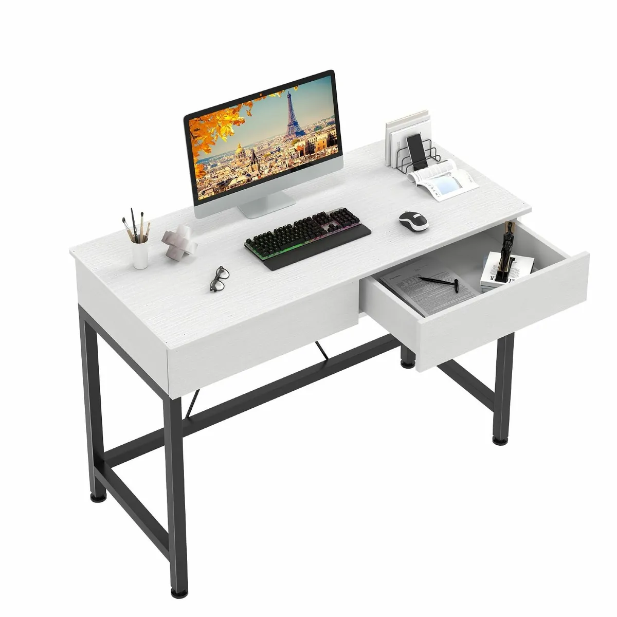 Computer Desk Drawers Dressing Table Vanity Make U - Image 1