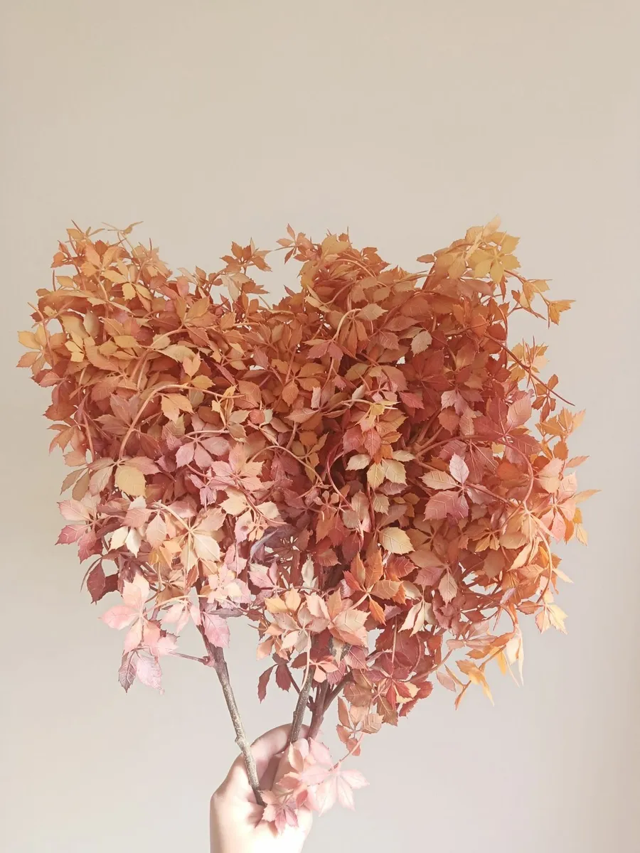 6pcs Artificial leaves for home decoration - Image 1