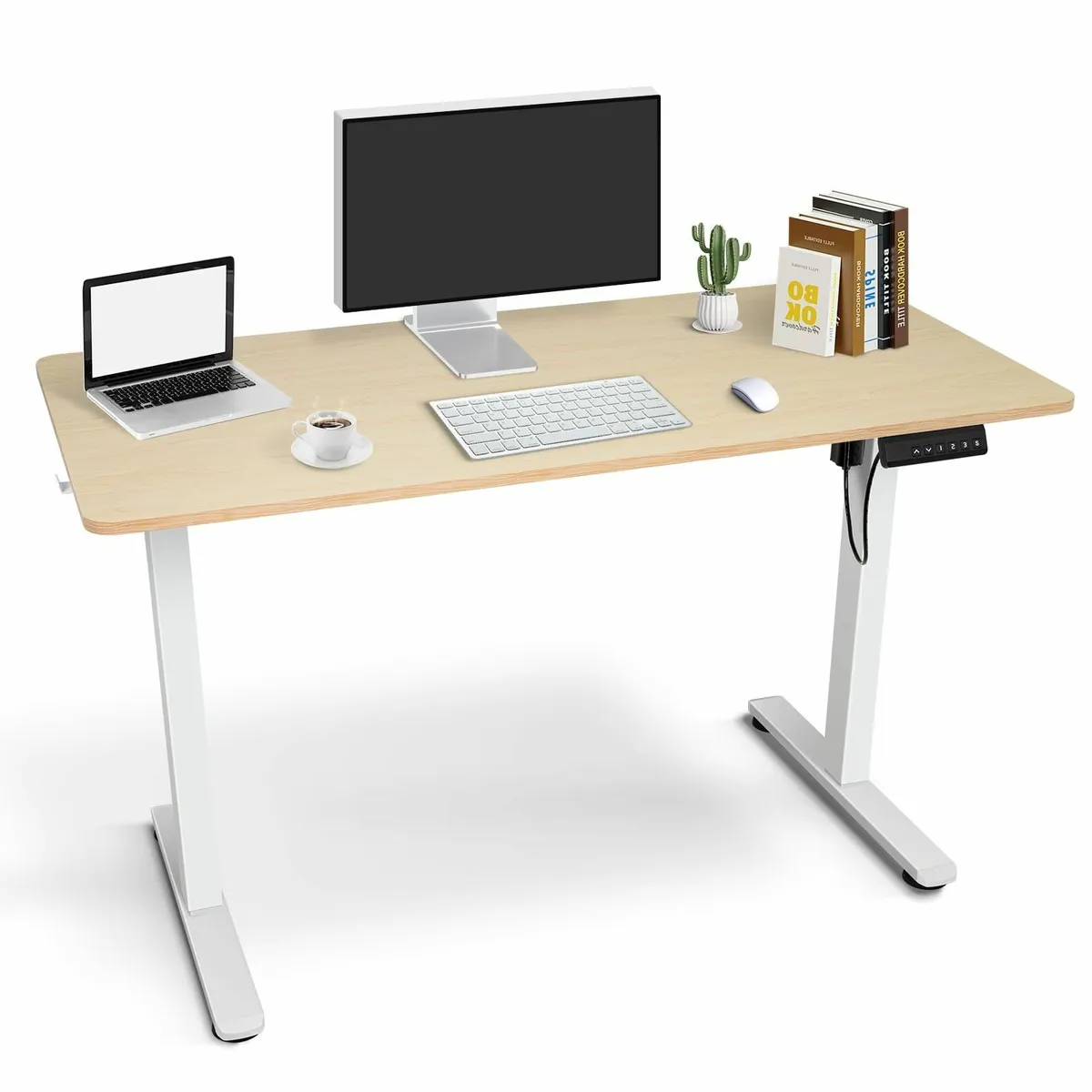 Electric Stand Up Desk Sit Height Adjustable for O - Image 1