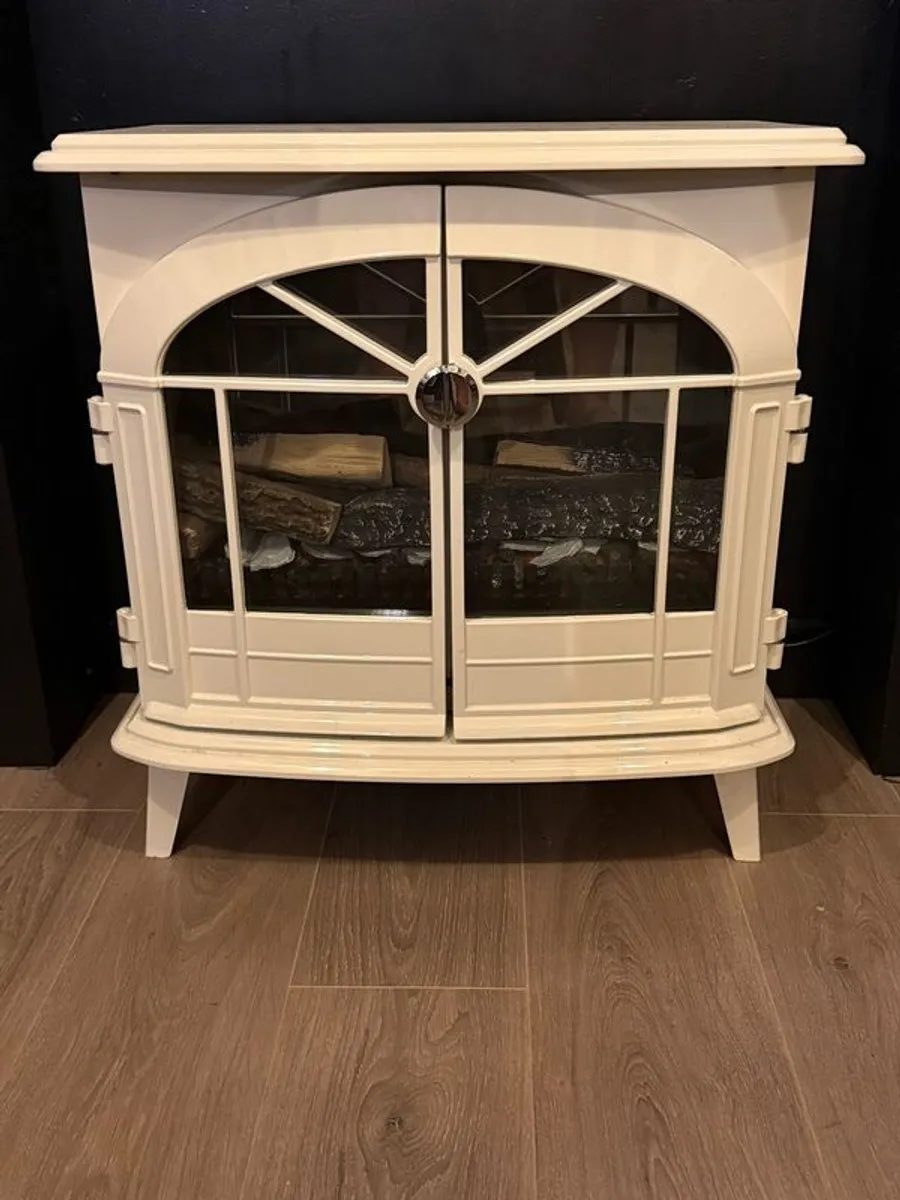 Dimplex Fullerton Electric Stove Cream - Image 2