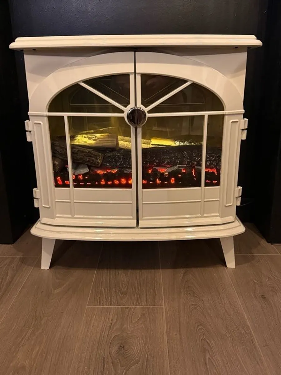 Dimplex Fullerton Electric Stove Cream - Image 3