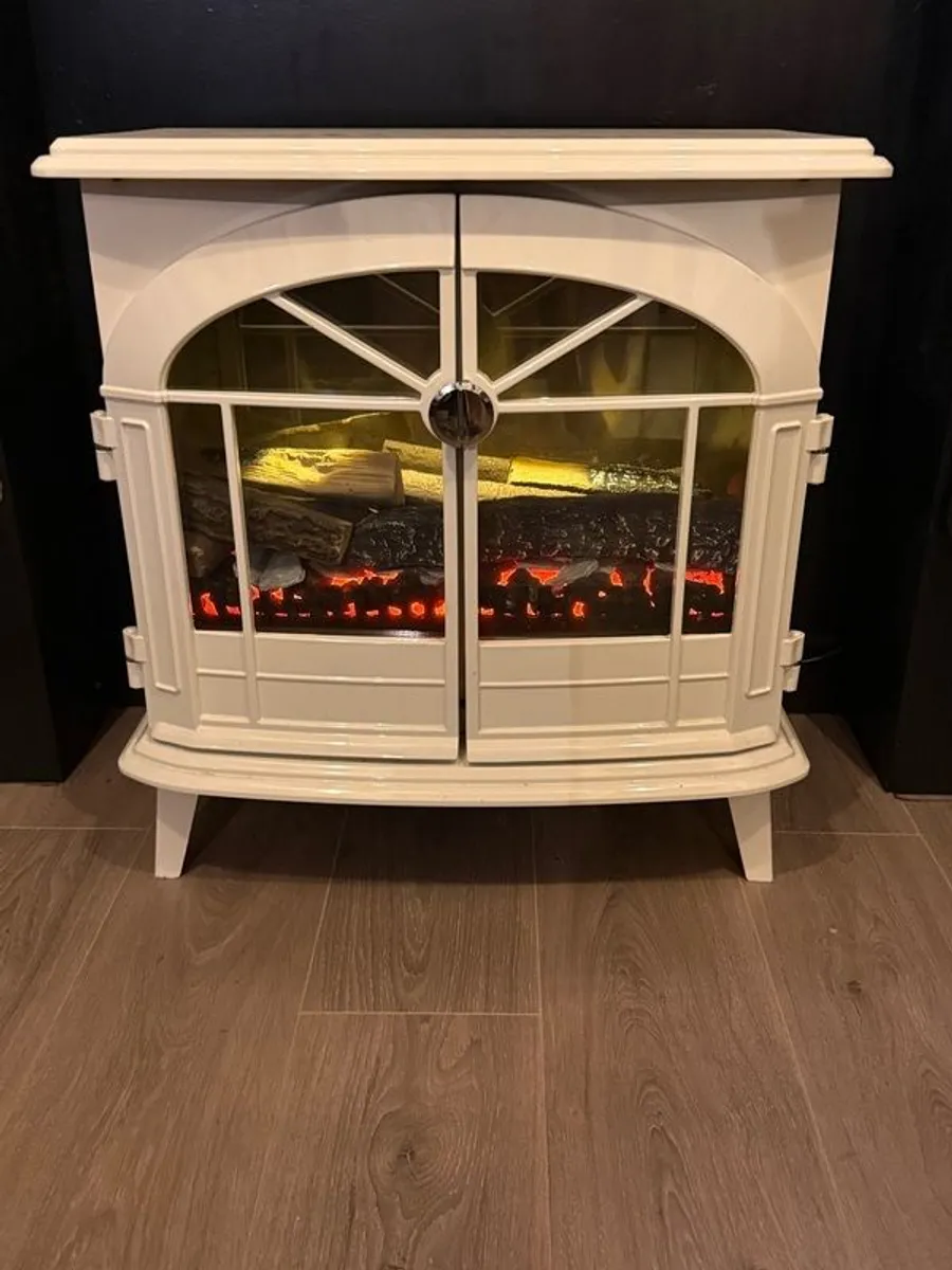 Dimplex Fullerton Electric Stove Cream - Image 4